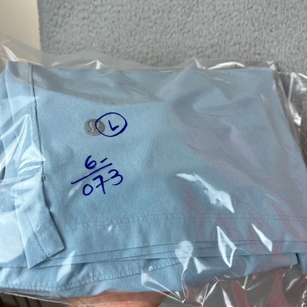 Lululemon Pace Breaker Linerless Shorts Blue Mens Large